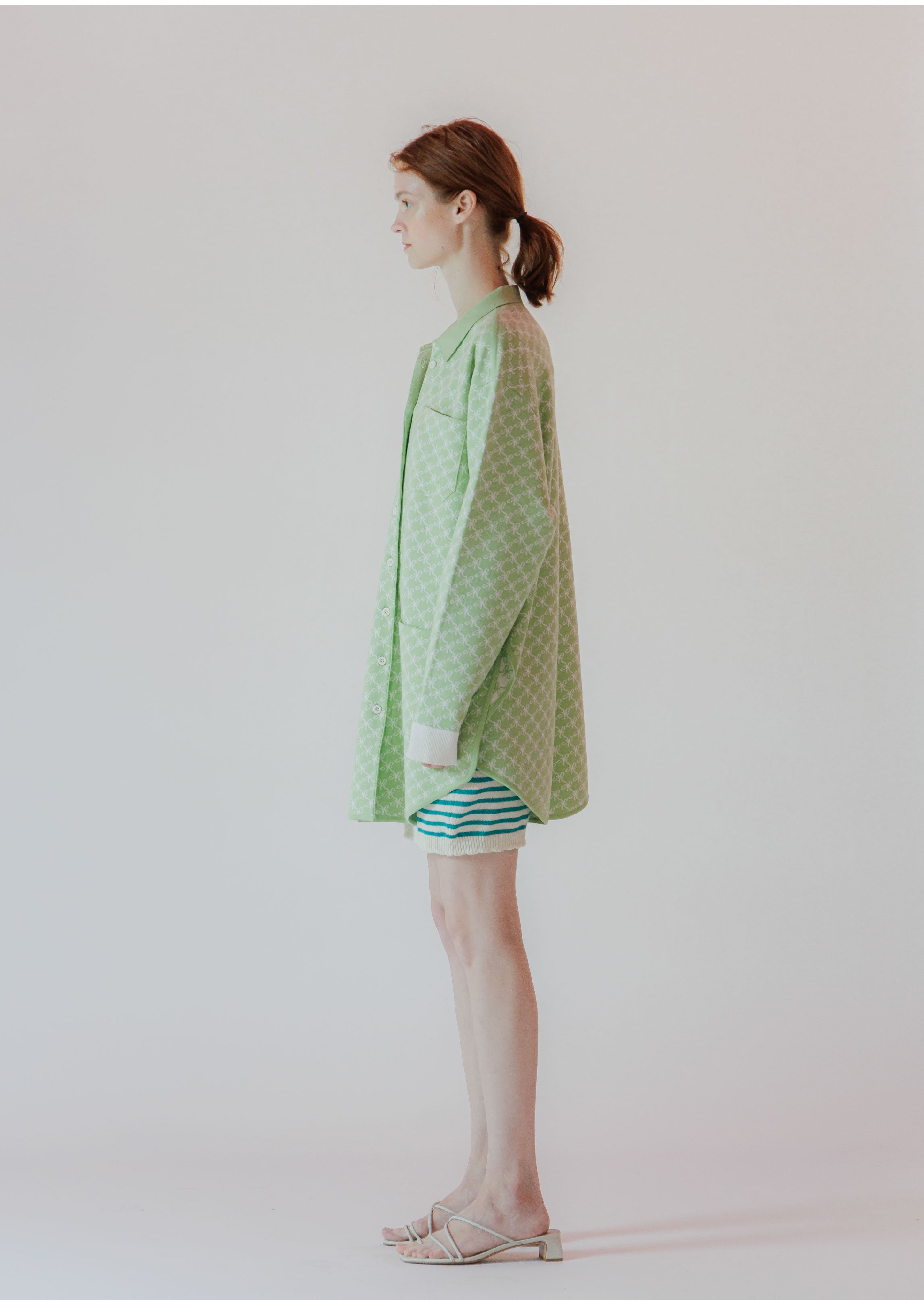 ATOP11 Side - Green(main) + White(pattern)