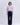 Knit Denim-Like Wool Bootcut Pants Navy